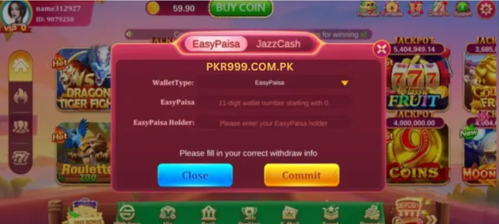 PKR 999 Game