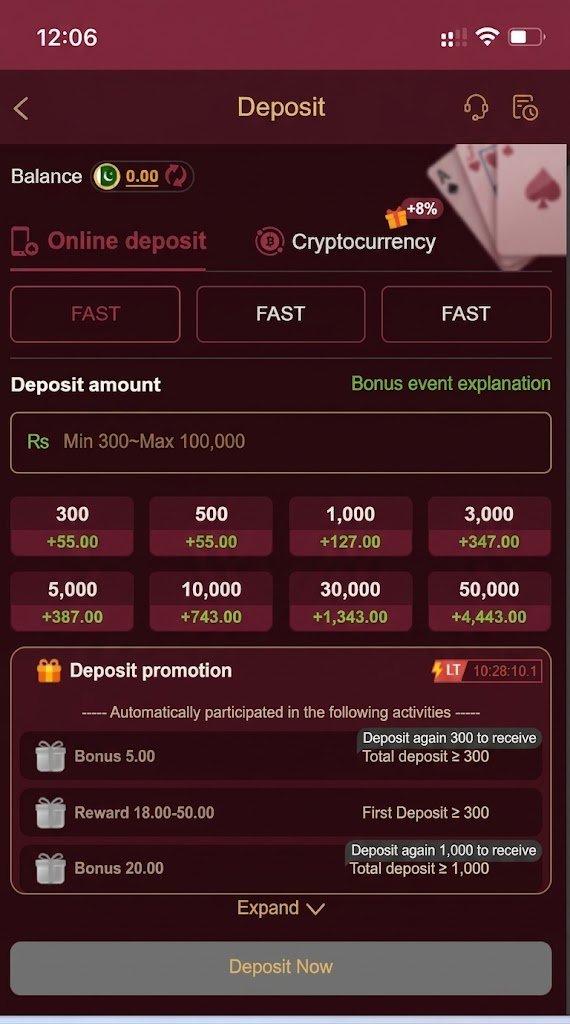FD.GAME- DEPOSIT