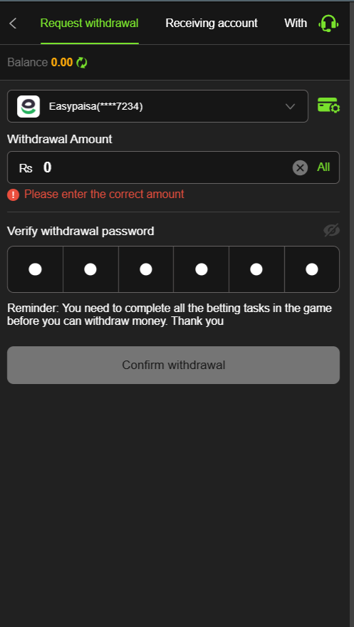 7AGAME deposit
