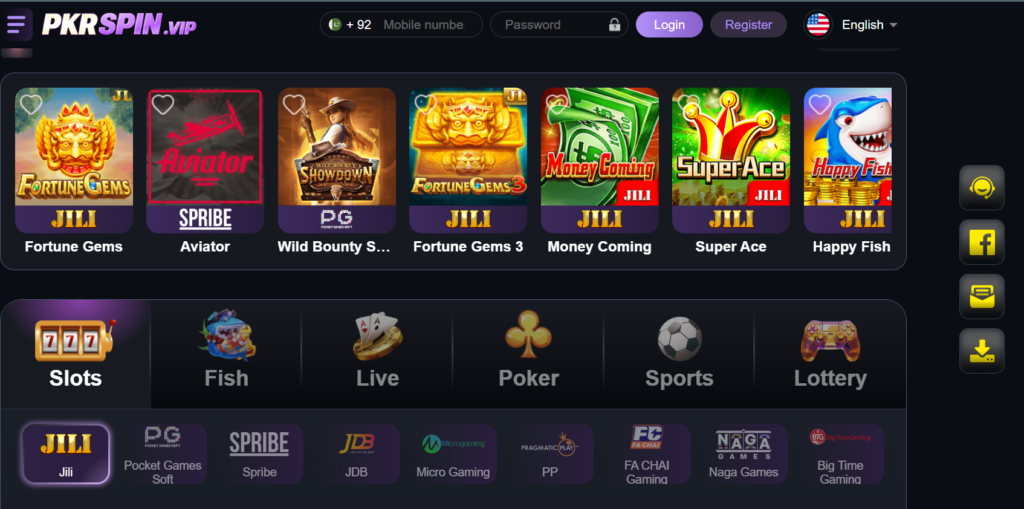 pkr spin