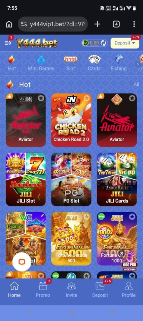 y444.bet game